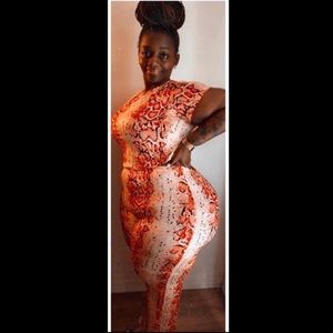 Coral Snakeprint Set